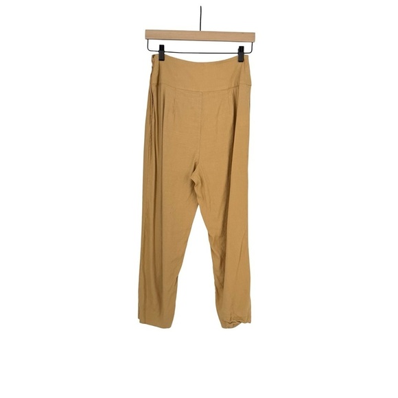 Cult Gaia Judith Linen-Blend Pants Sz XS - Picture 5 of 9